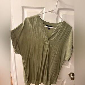 RACHEL Rachel Roy Sage Green Blouse